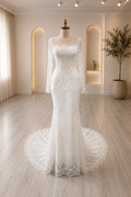 Valentina | Off -Shoulder Mermaid Wedding Dress